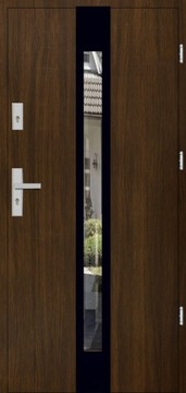 ПОЛЬСКИЕ ВНЕШНИЕ ДВЕРИ INOX 4-S ЧЕРНЫЕ 72MM 90CM UD 1.3 ЧИСТЫЙ ВОЗДУХ
