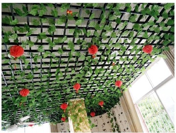 15 x ГИРЛАНД плюща ИСКУССТВЕННЫЕ ЦВЕТЫ ГИРЛЯНЬ плюща ИСКУССТВЕННЫЕ ЦВЕТЫ