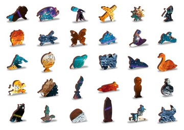 Puzzle Drewniane 2000 el dla dorosłych Space