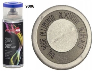 Uni. lakier akrylowy SREBRNY ALUMINIOWY RAL9006