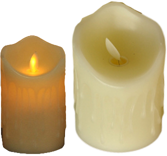 СВЕЧА ВОСКОВАЯ СВЕЧА НА БАТАРЕЯХ, ПОДВИЖНАЯ ДЕКОРАТИВНАЯ