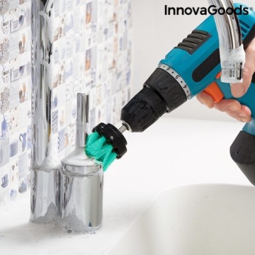 InnovaGoods Cyclean Набор щеток для сверл
