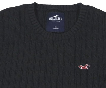 ** HOLLISTER **__M__Modny, super sweter w warkocze