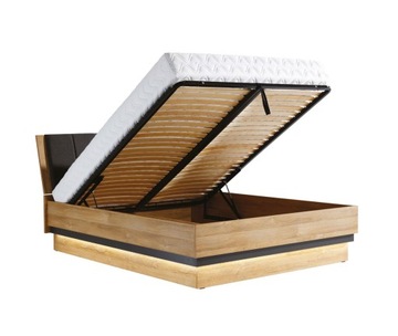 Łóżko YORK Y18/160 z pojemnikiem, LIVEO, GRATISY, szybko