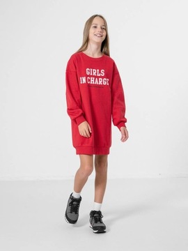 ПЛАТЬЕ-СВИТШОТ ДЛЯ ДЕВОЧЕК 4F JSUDD001 158/164