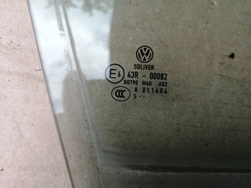 SKLO (OKNO) BOČNÍ PRAVÁ PŘEDNÍ VW PASSAT B6