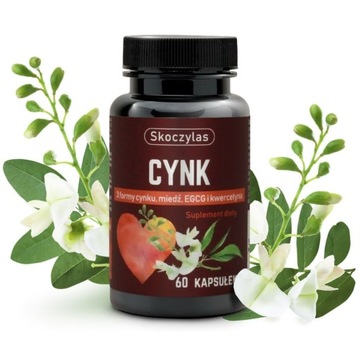 Cynk 3 formy, miedź, EGCG i kwercetyna SKOCZYLAS