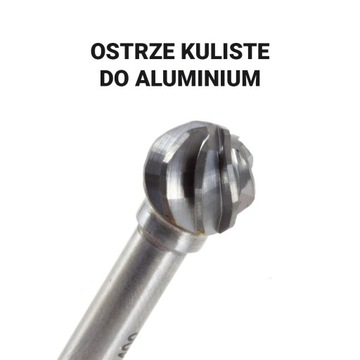 Pilnik obrotowy kulisty DD1009N06 do aluminium