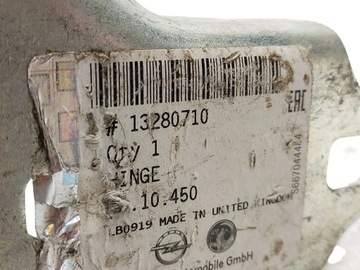 OPEL MERIVA B PANT DVEŘE LEVÝ ZADNÍ 13280710