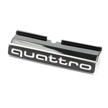 EMBLEMAT AUDI QUATTRO ZNACZEK GRILL Q3 14-20 OEM !