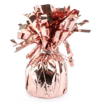 ROSE GOLD obciążnik do balonów Utrzyma balon hel