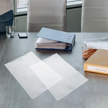 10 шт. Папки для документов пластиковые.