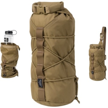 TORBA 3W1 KOMPRESYJNA FOXHOLE NA RAMIE ZASOBNIK NYLON Z KLAMRĄ COYOTE 4,5 L