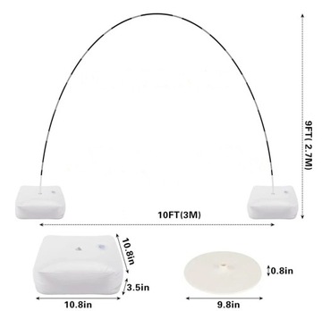 АРКА С ШАРАМИ АРКА СТОЙКА 3 м ГИРЛАНДИЯ