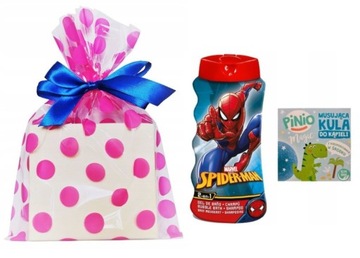 Zestaw prezentowy dziecięcy dla chłopca SPIDERMAN Urodziny Dzień Dziecka