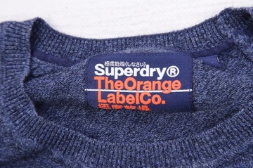 Superdry SWETER MESKI PREMIUM JAP Z LOGO Orange Label M