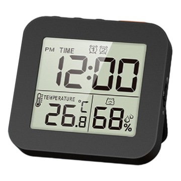 Cyfrowy zegar łazienkowy Prysznic Timer Termometr Higrometr Zegar ścienny