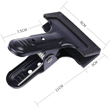 KLIP, KLIPS ŻABKA DO TEŁ METALOWY WYTRZYMAŁY