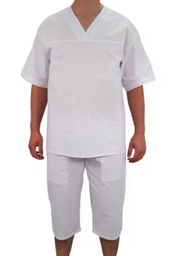 Spodnie piekarskie 3/4- 100% bawełna - Roz XL