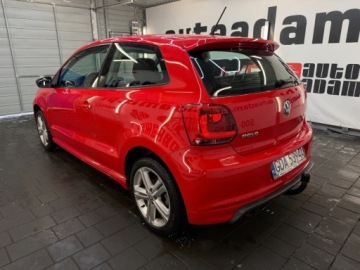 Volkswagen Polo V 2013 Volkswagen Polo R-Line 1.2 TSI Highline 2013 3D VAT Marza 1.2 Benzyna 90KM, zdjęcie 4