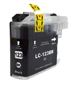 TUSZ do BROTHER LC123 DCP-J132W DCP-J152W CZARNY