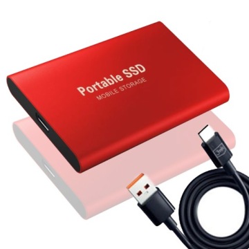 Fast Red Portable 1 TB Dysk przenośny SSD 30 g