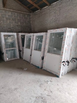 DRZWI PCV 1100X2100 70 MM DO SKLEPU BIURA DOMU