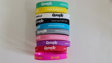 Силиконовые браслеты с тиснением и наполнением. 200 шт.