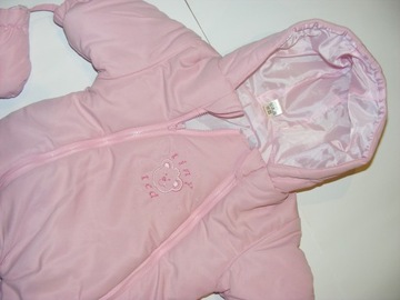 Комбинезон для девочки Розовый ЗИМА 3-6 м 68