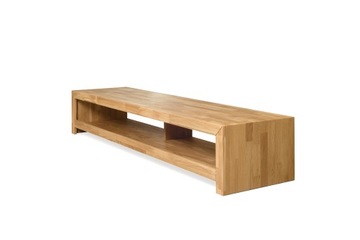 KOMODA Z NATURALNEGO DĘBU KIREAWOOD, 200x50xh35 cm