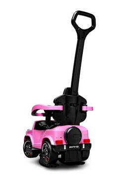 Jeździk XXXL MERCEDES G63 AMG z Kołyską Rączka skrętna prezent na roczek