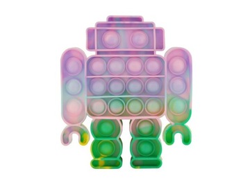PUSH BUBBLE Zabawka Sensoryczna POP IT Robot