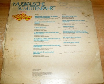 MUSIKALISCHE SCHLITTENFAHRT Йоахим Курцвег - LP