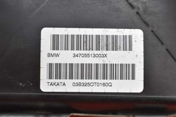 AIRBAG ULOŽENÍ VZDUCHOVÁ BOČNÍ PRAVÁ 34705513003X BMW Z4 E85 02-05