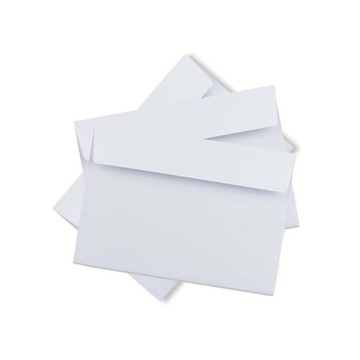 Koperty samoklejące SK C6 białe 100 szt.
