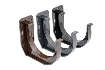 Хомут для водосточной трубы 63мм, ручка Bryza Graphite