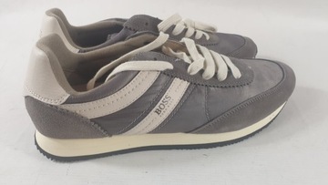 Hugo Boss buty męskie sportowe Hugo Boss Medium Grey rozmiar 42