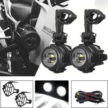 Halogeny LED BMW R1200GS F800 K1600 HOMOLOGACJA