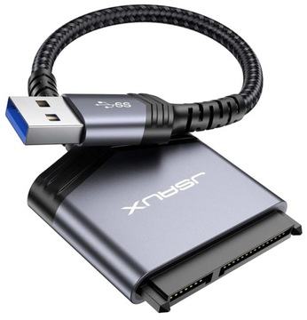 JSAUX Adapter USB 3.0 do SATA III KONWERTER PRZEJŚCIÓWKA DO DYSKU SSD HDD