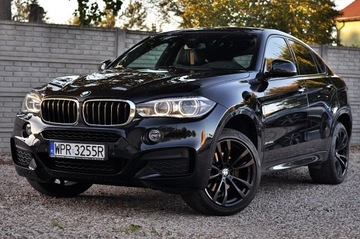 BMW X6 F16 Crossover xDrive30d 258KM 2015 BMW X6 M_Pakiet 30d XDrive HEAD-UP harman/kardon salon PL