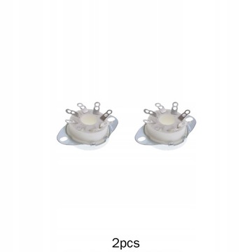 2x 8-pinowe Mocowanie PCB Gniazdo Lampy