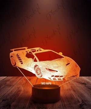 Ночник Lamborghini Superauto 16 LED PLEXIDO