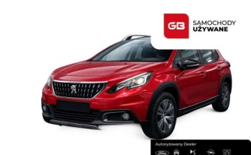 Peugeot 2008 I SUV Facelifting 1.2 PureTech 110KM 2019 Peugeot 2008 1.2 110KM Signature Automat Salon PL Vat 23 ASO 1.2 Benzyna