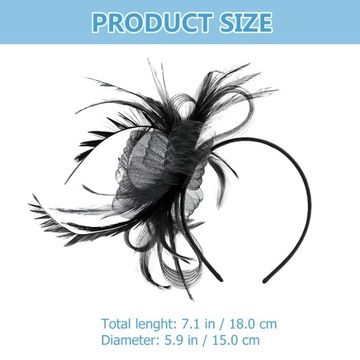 Женская сетчатая шляпа Fascinator, шапка с полосой для чаепития