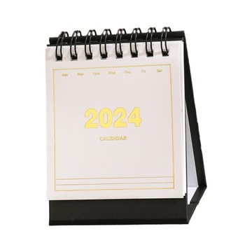 Kalendarz na biurko 2024 Zarządzaj napiętymi harmonogramami Mini kalendarz
