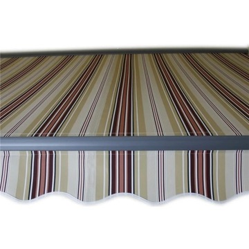 Markiza tarasowa ANTRACYT 350x300 BEŻ-BORDO PREM