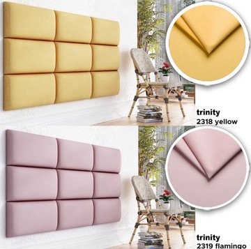 Panele dekoracyjne 50x40 tapicerowane na wezgłowie