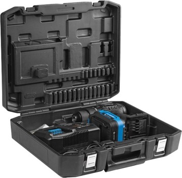 Комплект: аккумуляторная дрель и шуруповерт 50 Нм + аккумулятор 2 Ач + зарядное устройство 4 А.