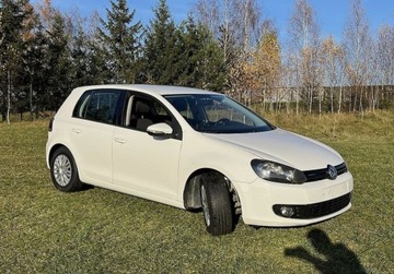 Volkswagen Golf VI Hatchback 5d 2.0 TDI 110KM 2009 Volkswagen Golf 2.0 TDI oryginalny lakier, ZERO KOROZJI okazja 2.0, zdjęcie 3