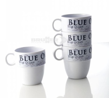 Kubki z melaminy Brunner Blue Ocean